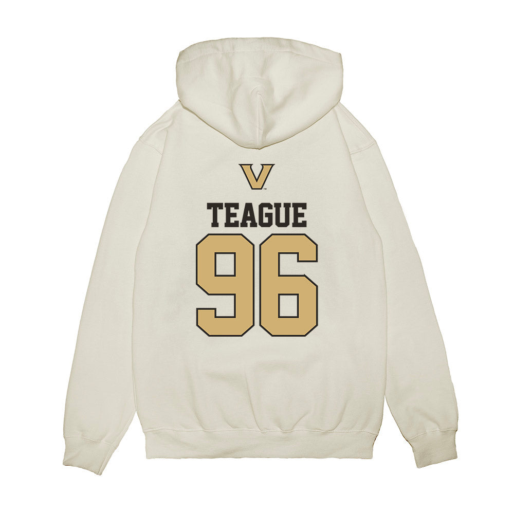 Vanderbilt - NCAA Baseball : Nathan Teague - USA Premium Hooded Sweatshirt-1