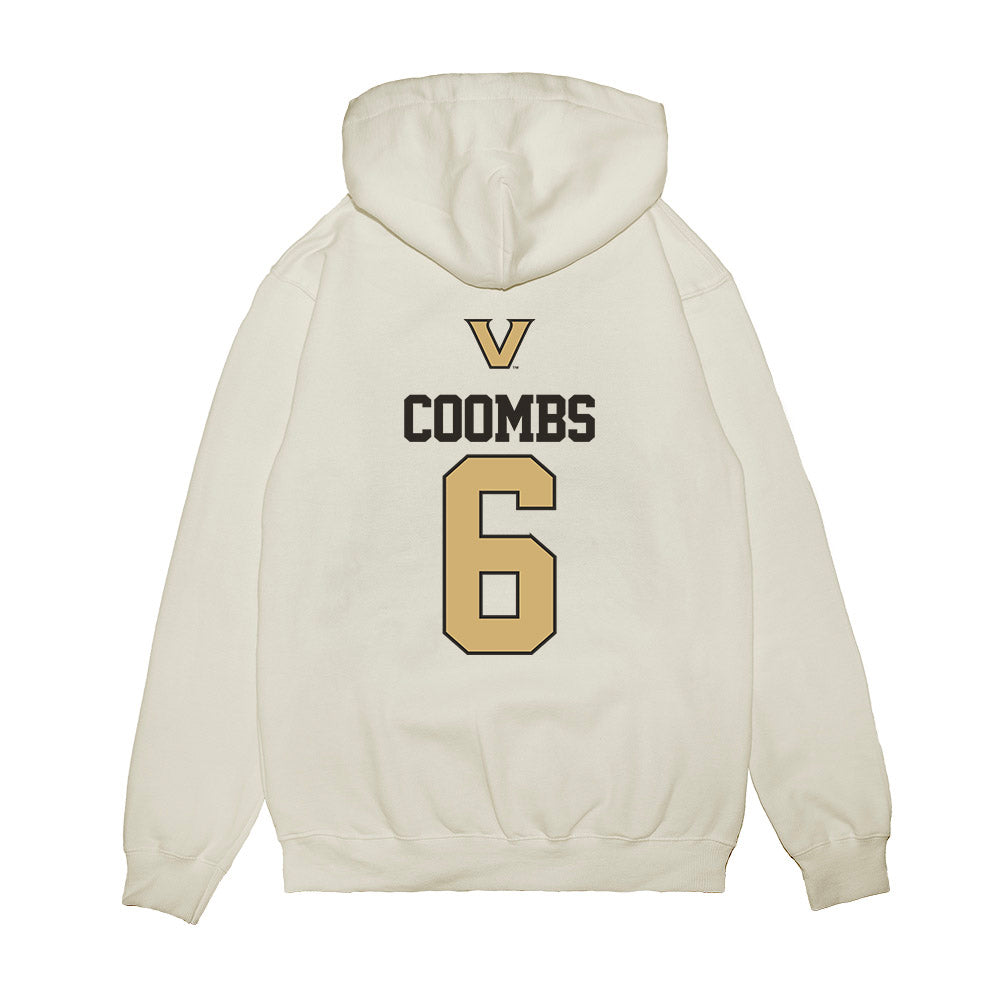 Vanderbilt - NCAA Baseball : Bud Coombs - USA Premium Hooded Sweatshirt-1