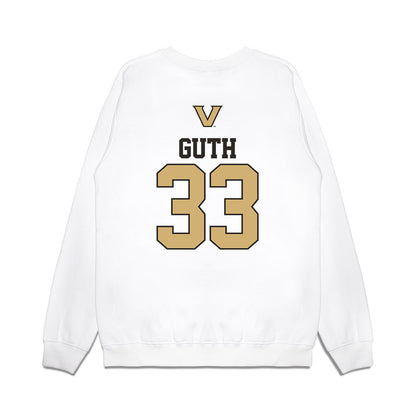 Vanderbilt - NCAA Baseball : Luke Guth - USA Premium Crewneck Sweatshirt-1