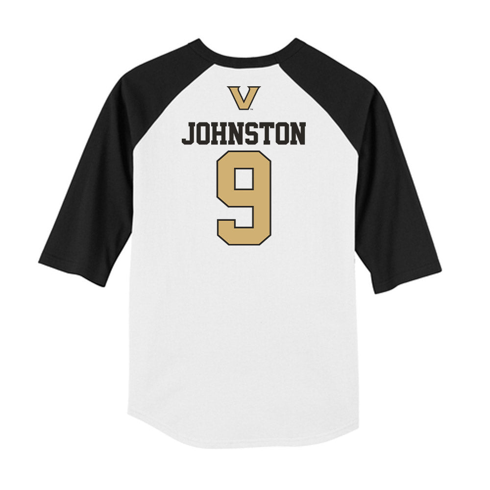 Vanderbilt - NCAA Baseball : Brodie Johnston - USA Raglan Shirt-1