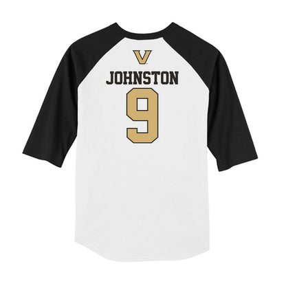 Vanderbilt - NCAA Baseball : Brodie Johnston - USA Raglan Shirt-1
