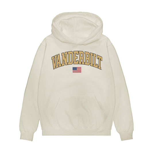 Vanderbilt - NCAA Baseball : Hudson Barton - USA Premium Hooded Sweatshirt-0