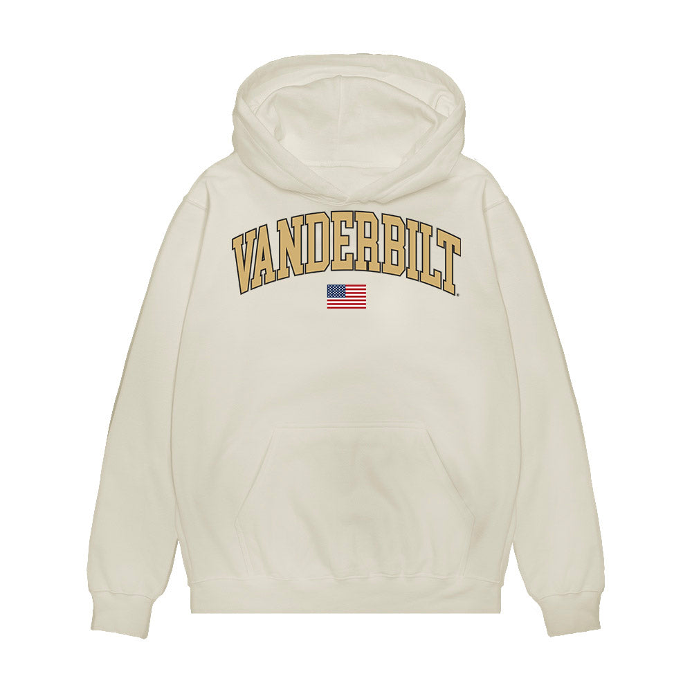 Vanderbilt - NCAA Baseball : Ryker Waite - USA Premium Hooded Sweatshirt-0