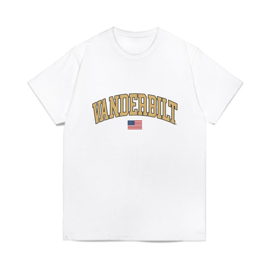 Vanderbilt - NCAA Baseball : Connor Fennell - USA Comfort Colors T-Shirt-0