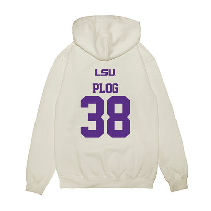 LSU - NCAA Baseball : Ethan Plog - USA Premium Hooded Sweatshirt-1