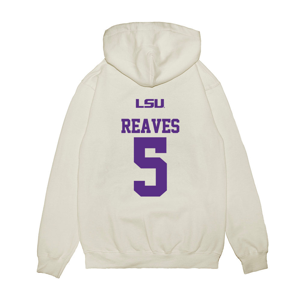 LSU - NCAA Baseball : Tanner Reaves - USA Premium Hooded Sweatshirt-1