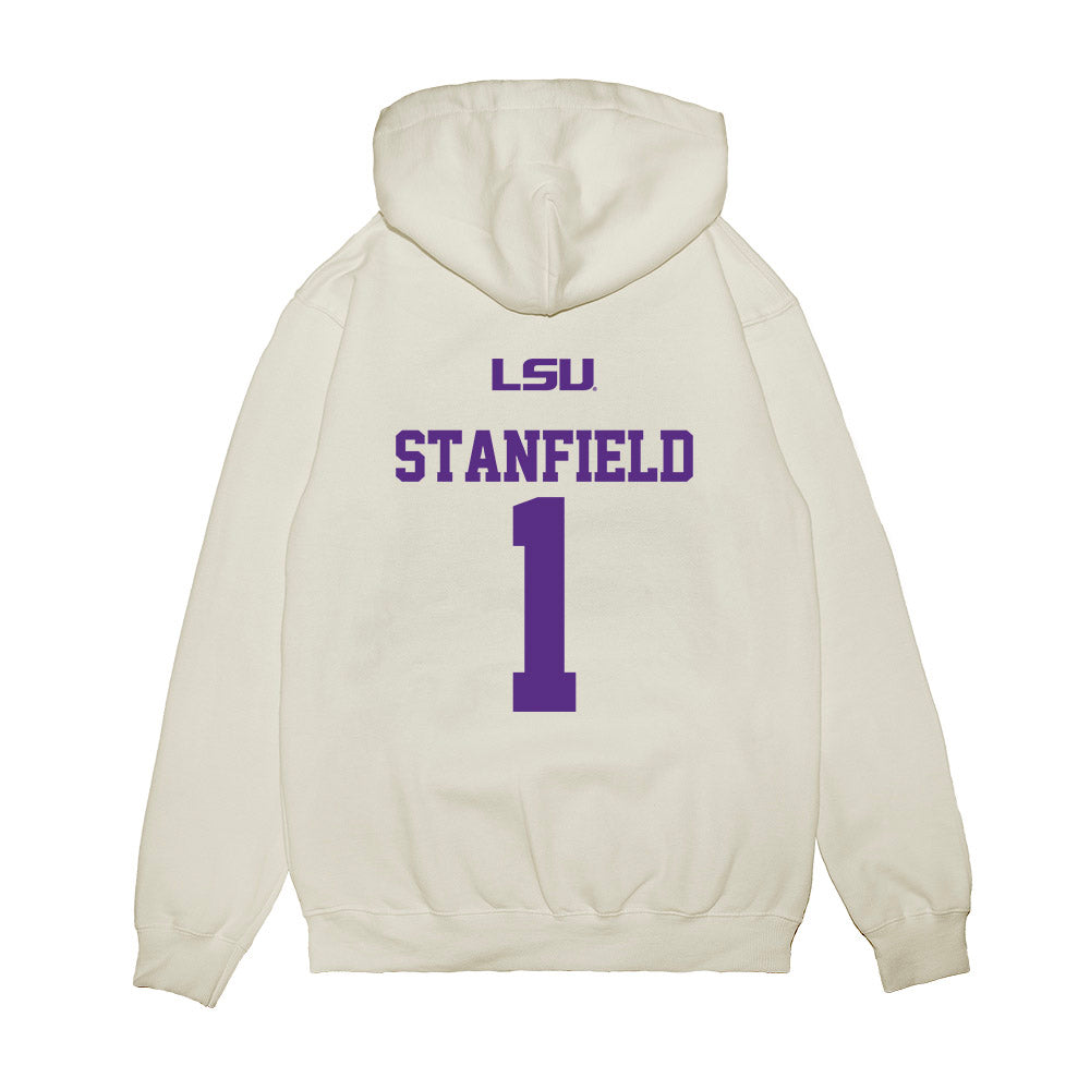 LSU - NCAA Baseball : Chris Stanfield - USA Premium Hooded Sweatshirt-1