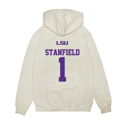 LSU - NCAA Baseball : Chris Stanfield - USA Premium Hooded Sweatshirt-1