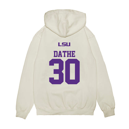 LSU - NCAA Baseball : Dax Dathe - USA Premium Hooded Sweatshirt-1