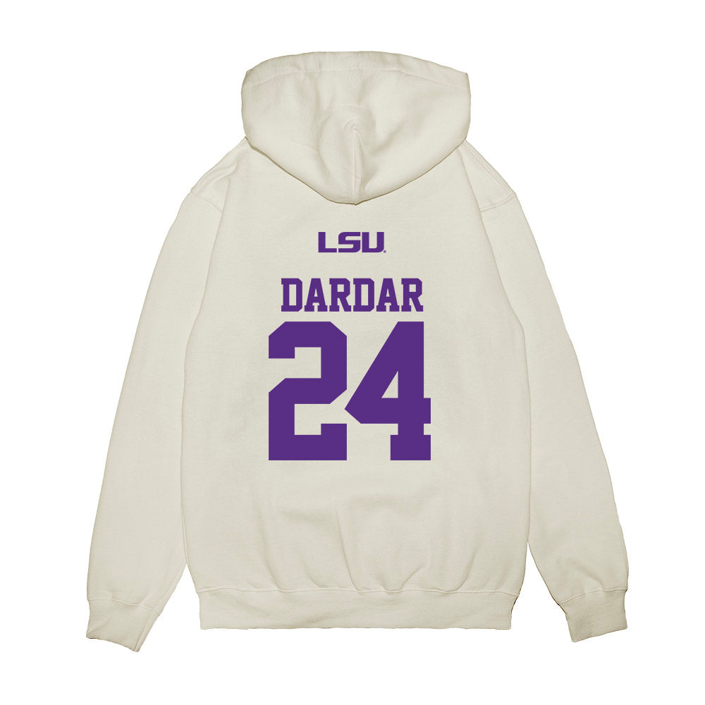 LSU - NCAA Baseball : Seth Dardar - USA Premium Hooded Sweatshirt-1