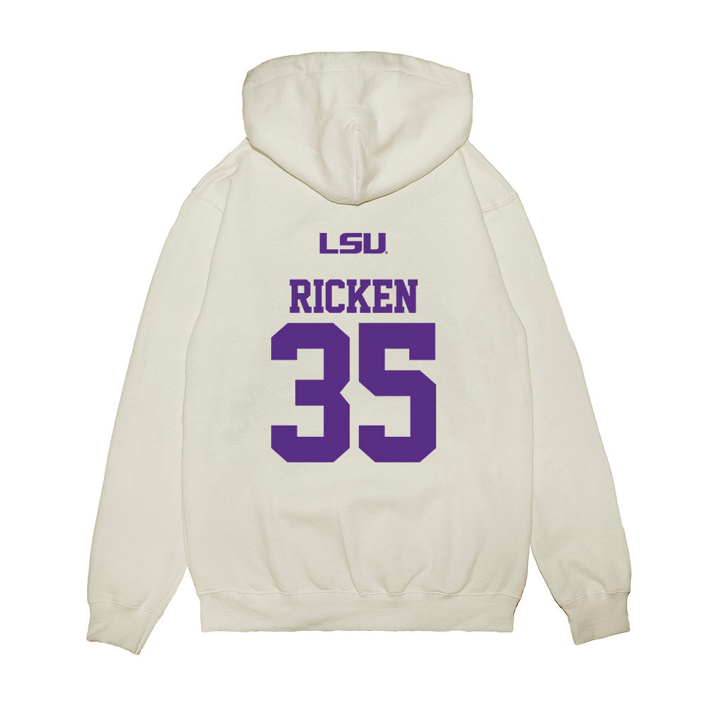 LSU - NCAA Baseball : Reagan Ricken - USA Premium Hooded Sweatshirt-1