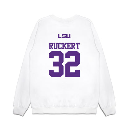 LSU - NCAA Baseball : Jack Ruckert - USA Premium Crewneck Sweatshirt-1