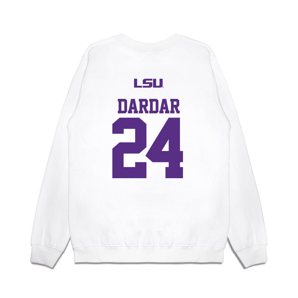 LSU - NCAA Baseball : Seth Dardar - USA Premium Crewneck Sweatshirt-1