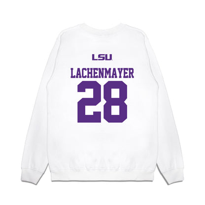 LSU - NCAA Baseball : Danny Lachenmayer - USA Premium Crewneck Sweatshirt-1