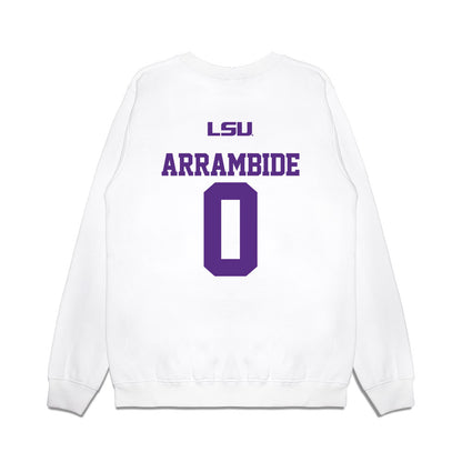 LSU - NCAA Baseball : Cade Arrambide - USA Premium Crewneck Sweatshirt-1