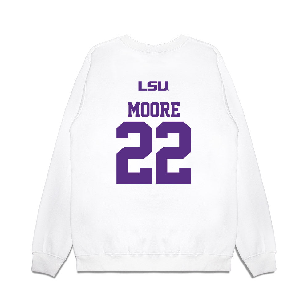 LSU - NCAA Baseball : Cooper Moore - USA Premium Crewneck Sweatshirt-1