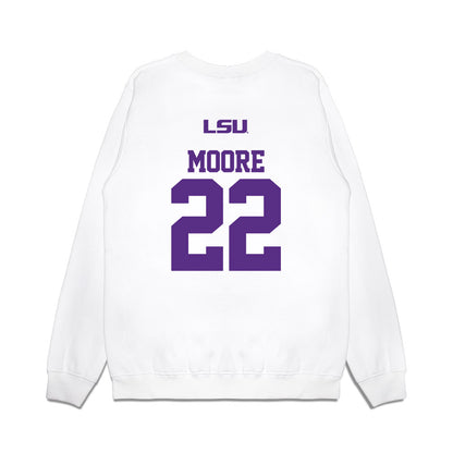 LSU - NCAA Baseball : Cooper Moore - USA Premium Crewneck Sweatshirt-1