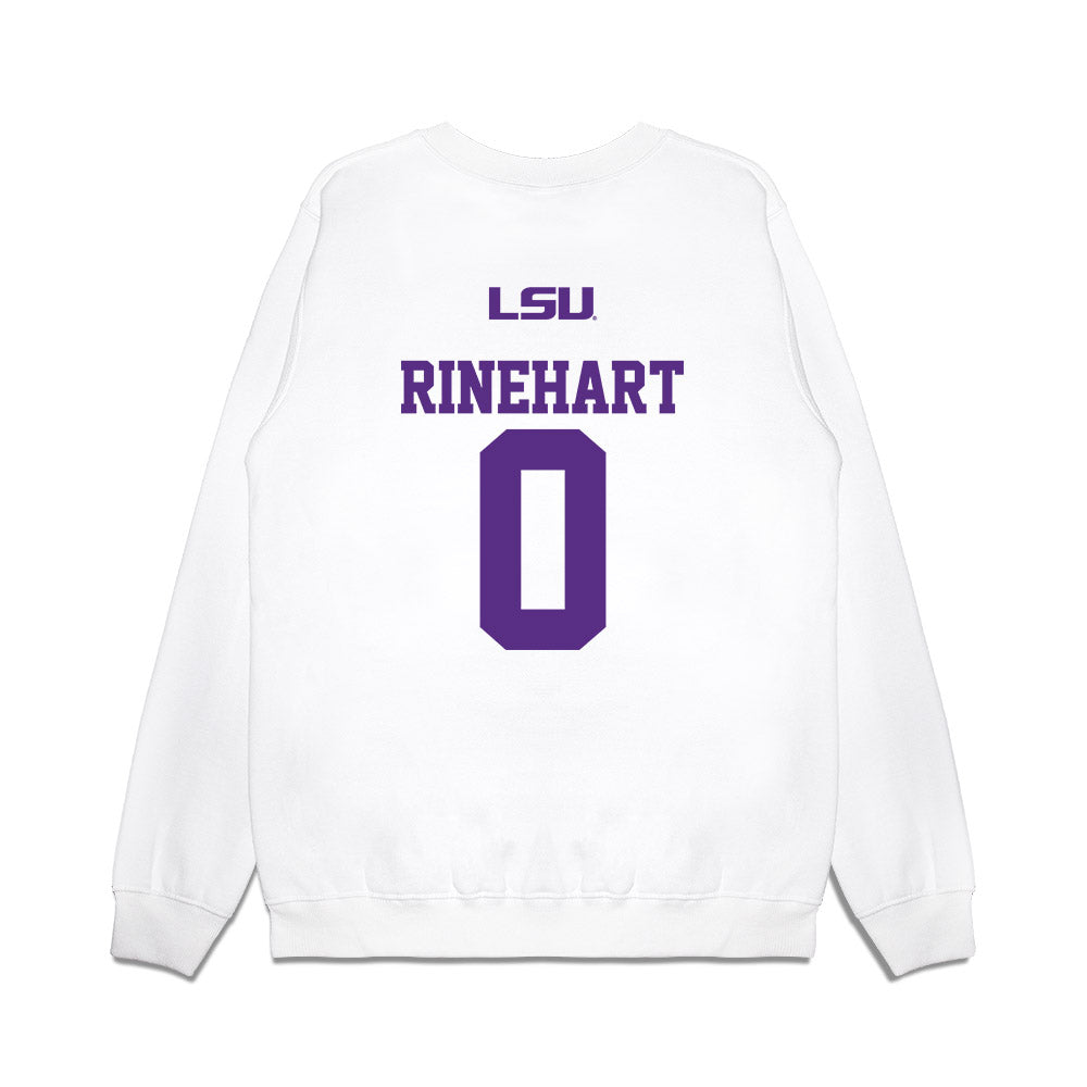 LSU - NCAA Baseball : Jace Rinehart - USA Premium Crewneck Sweatshirt-1