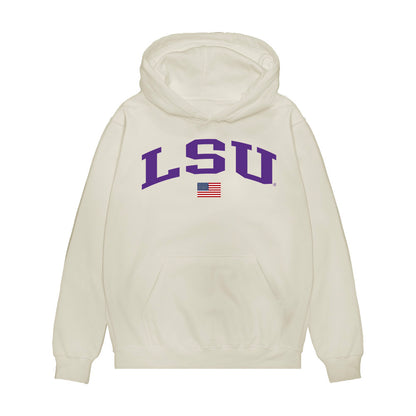 LSU - NCAA Baseball : William Schmidt - USA Premium Hooded Sweatshirt-0