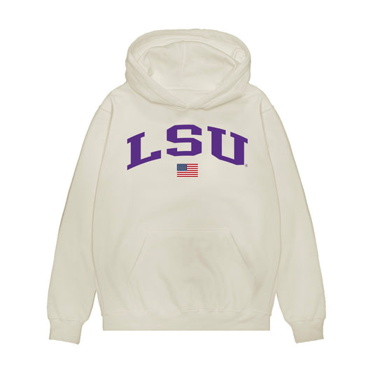 LSU - NCAA Baseball : Danny Lachenmayer - USA Premium Hooded Sweatshirt-0