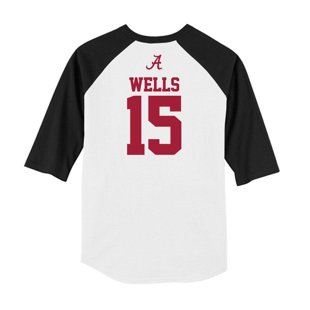 Alabama - NCAA Softball : Brooke Wells - USA Raglan Raglan Shirt-1