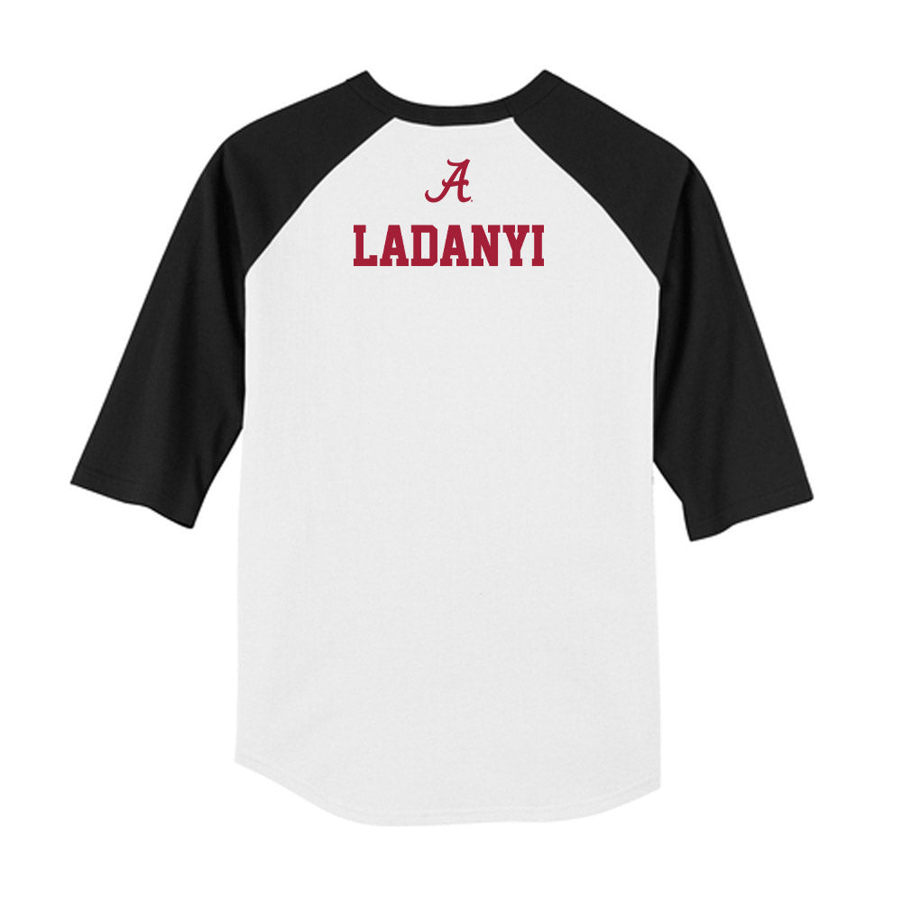 Alabama - NCAA Women's Gymnastics : Gabby Ladanyi - USA Raglan Raglan Shirt-1