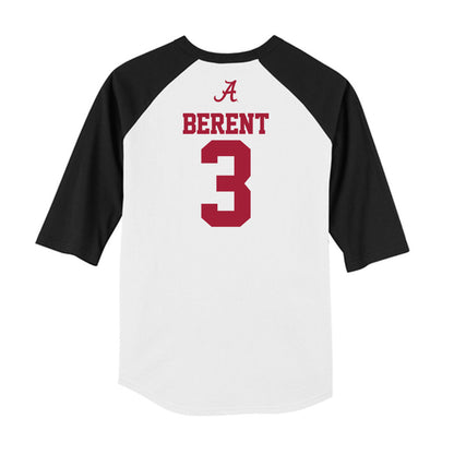 Alabama - NCAA Women's Volleyball : Allison Berent - USA Raglan Raglan Shirt-1