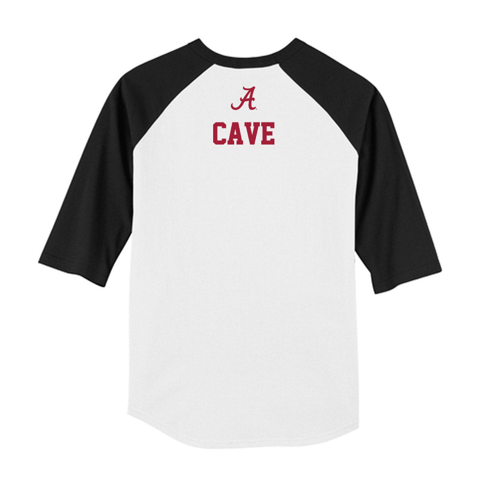 Alabama - NCAA Men's Golf : JP Cave - USA Raglan Raglan Shirt-1