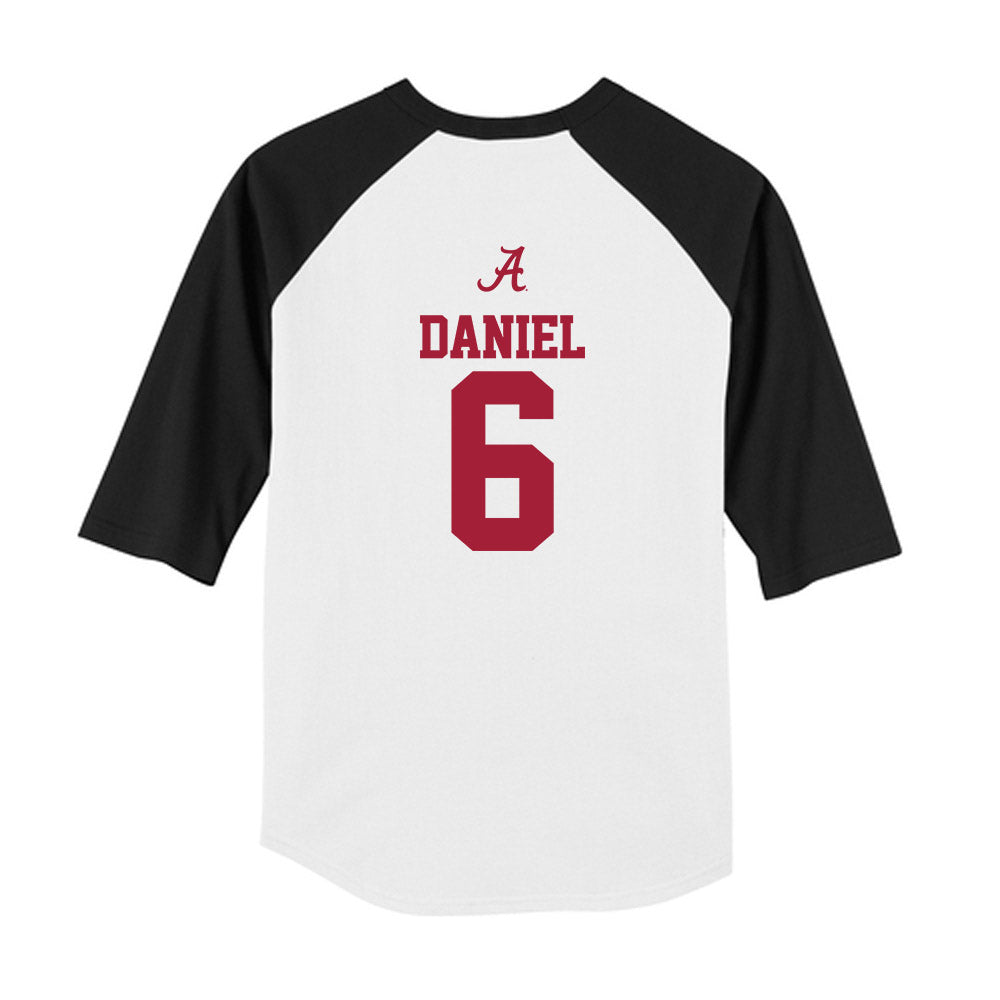 Alabama - NCAA Women's Volleyball : Ashby Daniel - USA Raglan Youth Raglan T-Shirt-1