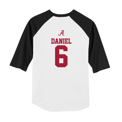 Alabama - NCAA Women's Volleyball : Ashby Daniel - USA Raglan Youth Raglan T-Shirt-1