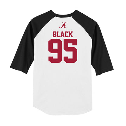 Alabama - NCAA Football : Leslie Black - USA Raglan Raglan Shirt-1