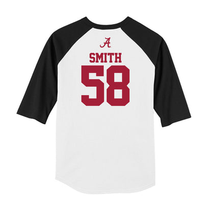 Alabama - NCAA Football : Jordan Smith - USA Raglan Raglan Shirt-1