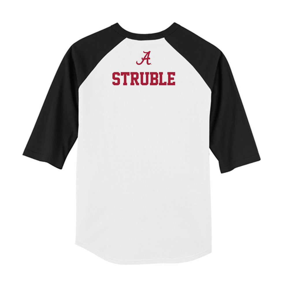 Alabama - NCAA Women's Rowing : Michala Struble - USA Raglan Raglan Shirt-1