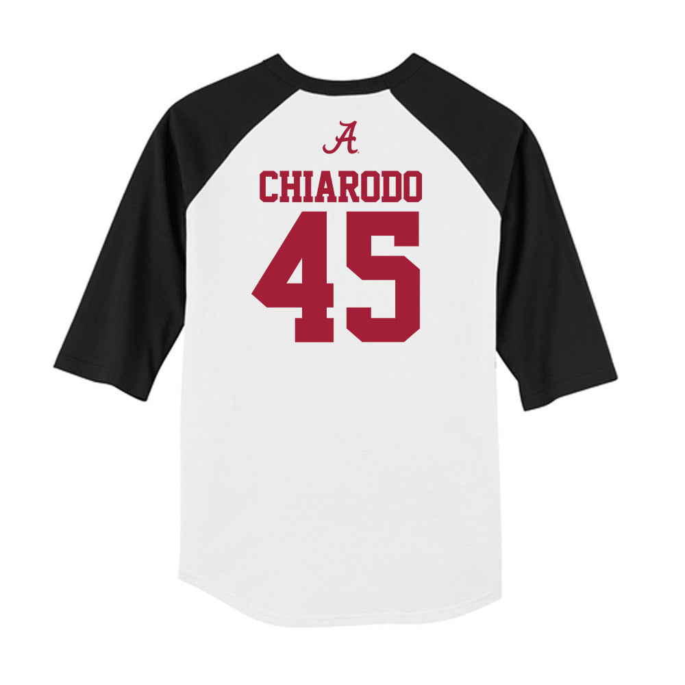 Alabama - NCAA Baseball : Joe Chiarodo - USA Raglan Raglan Shirt-1