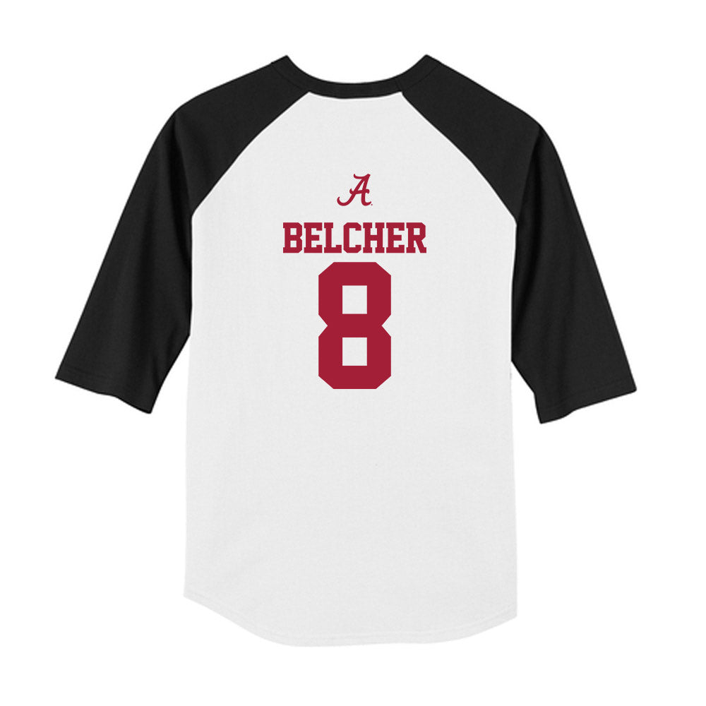 Alabama - NCAA Women's Soccer : Olivia Belcher - USA Raglan Youth Raglan T-Shirt-1