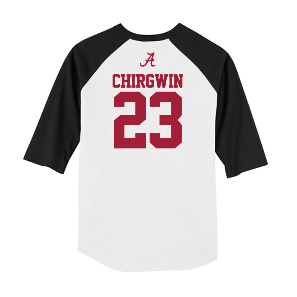 Alabama - NCAA Football : MJ Chirgwin - USA Raglan Raglan Shirt-1