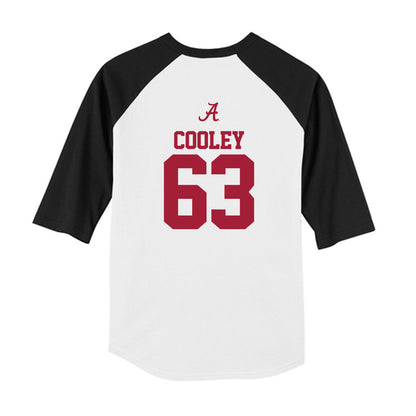 Alabama - NCAA Football : Bryson Cooley - USA Raglan Youth Raglan T-Shirt-1