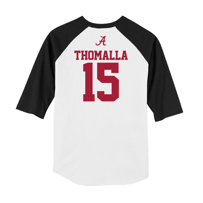 Alabama - NCAA Football : Jett Thomalla - USA Raglan Raglan Shirt-1