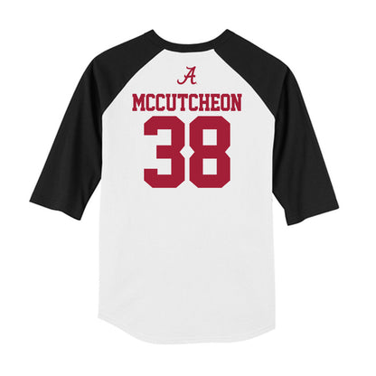 Alabama - NCAA Football : Brody Mccutcheon - USA Raglan Raglan Shirt-1