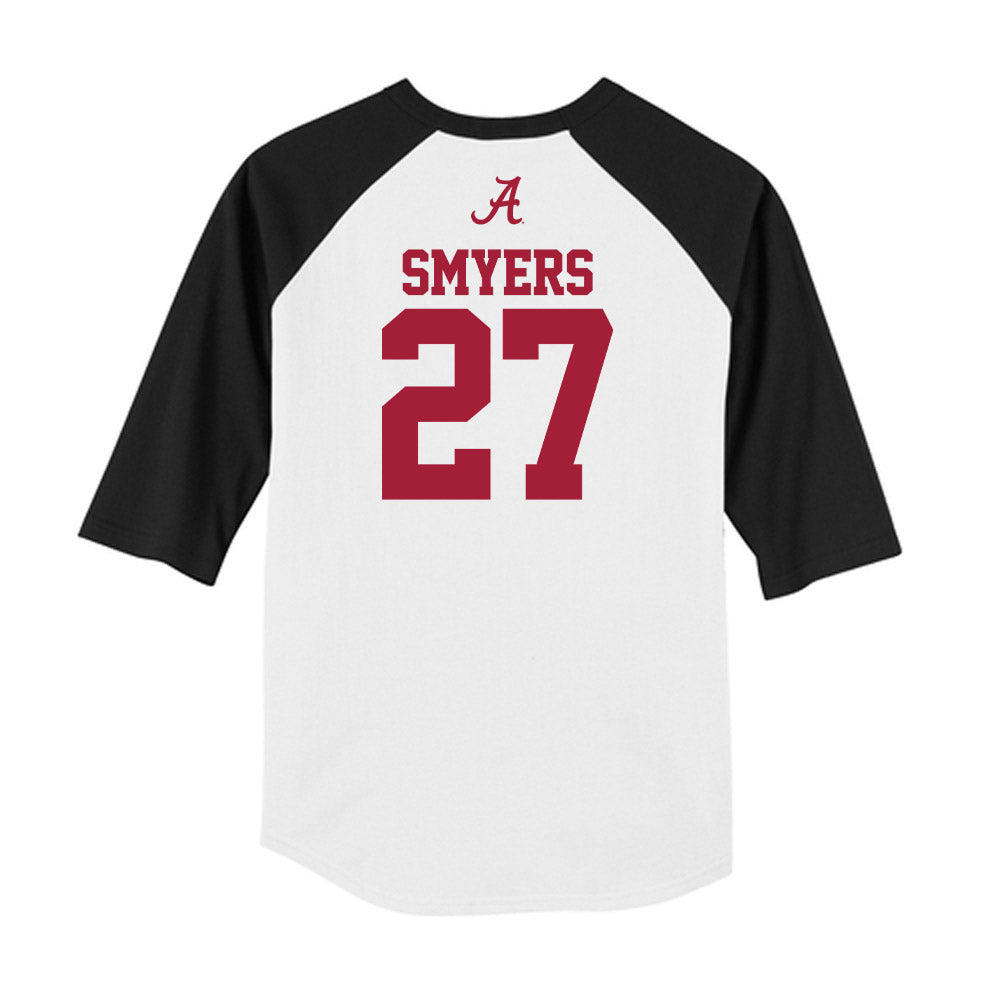 Alabama - NCAA Baseball : Luke Smyers - USA Raglan Raglan Shirt-1