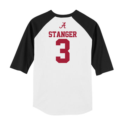 Alabama - NCAA Women's Volleyball : Trinity Stanger - USA Raglan Raglan Shirt-1