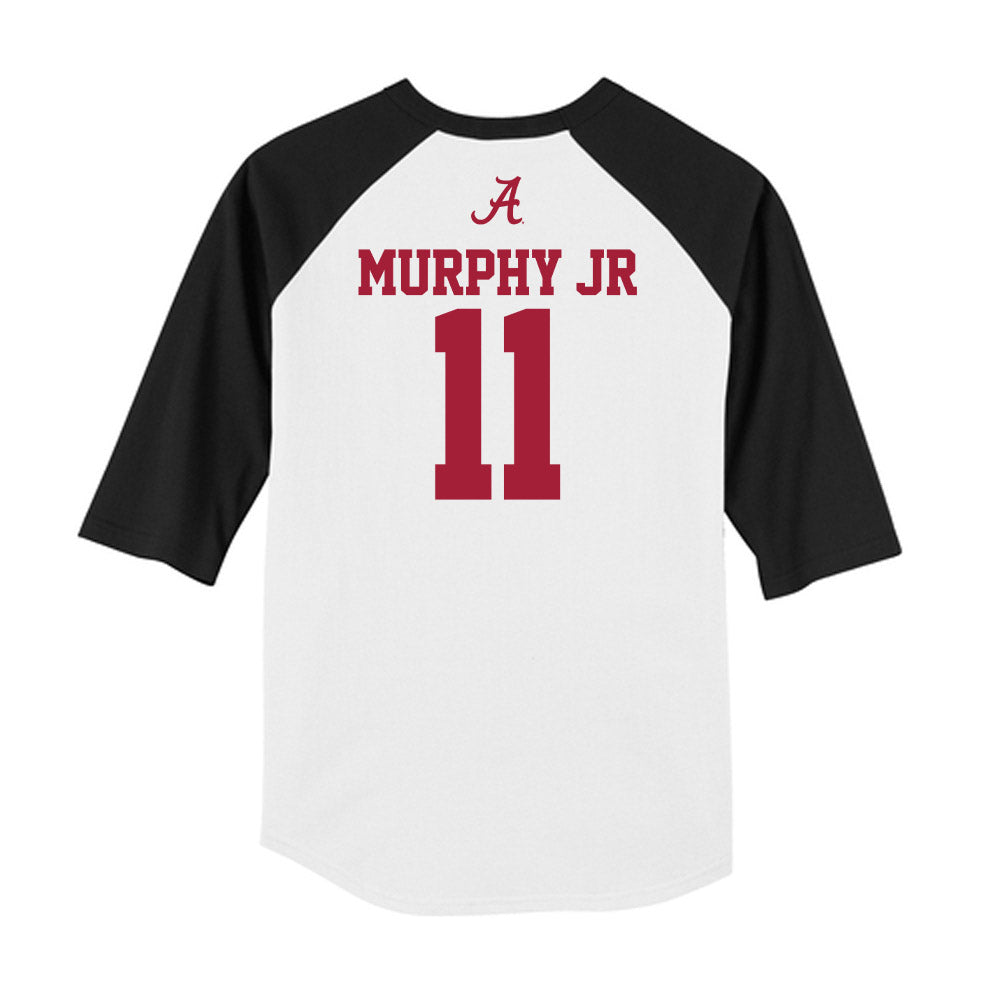 Alabama - NCAA Men's Basketball : Preston Murphy Jr - USA Raglan Raglan Shirt-1