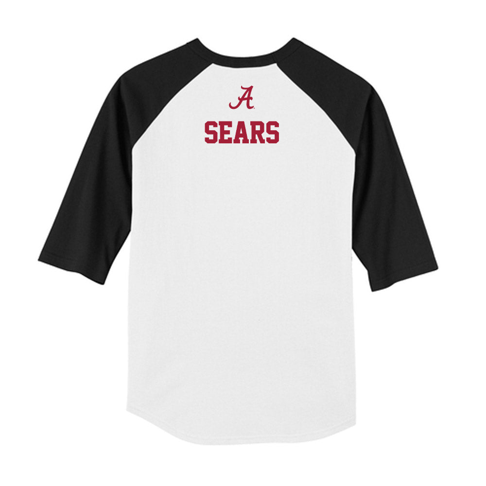 Alabama - NCAA Women's Gymnastics : Jamison Sears - USA Raglan Raglan Shirt-1