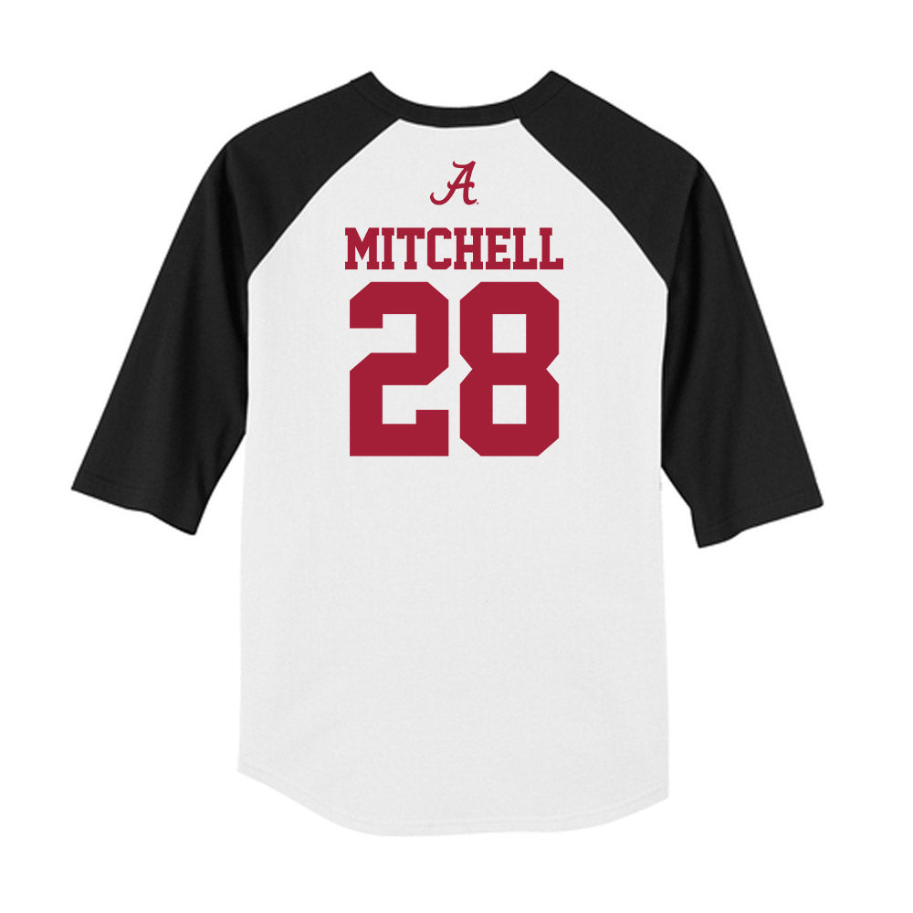 Alabama - NCAA Baseball : Sam Mitchell - USA Raglan Raglan Shirt-1