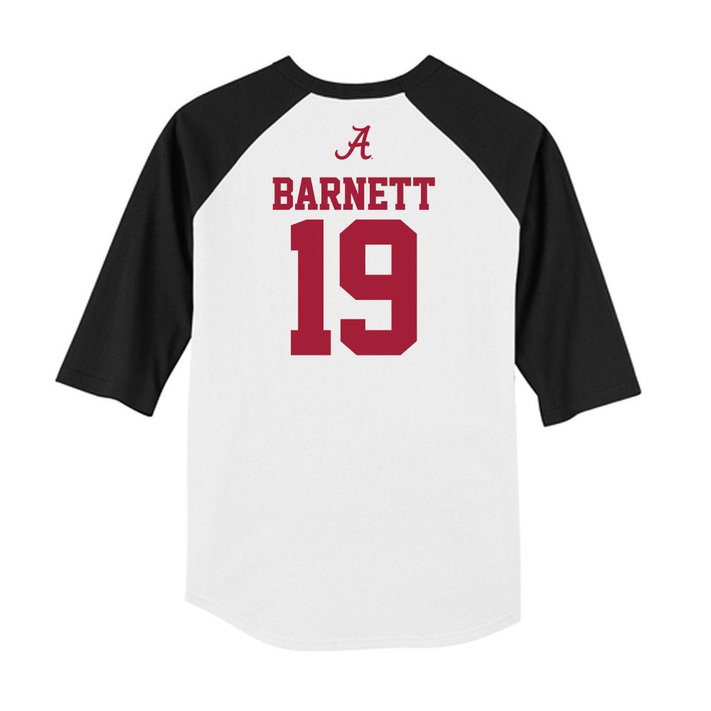 Alabama - NCAA Baseball : Caleb Barnett - USA Raglan Raglan Shirt-1