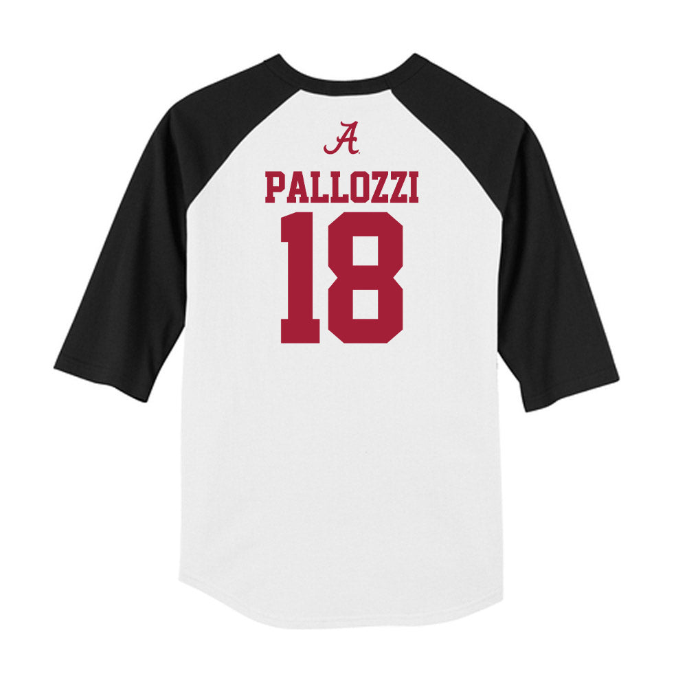 Alabama - NCAA Softball : Kaitlyn Pallozzi - USA Raglan Raglan Shirt-1