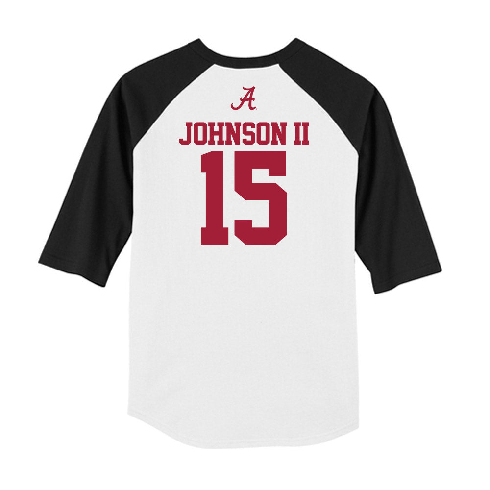 Alabama - NCAA Football : Duke Johnson II - USA Raglan Raglan Shirt-1