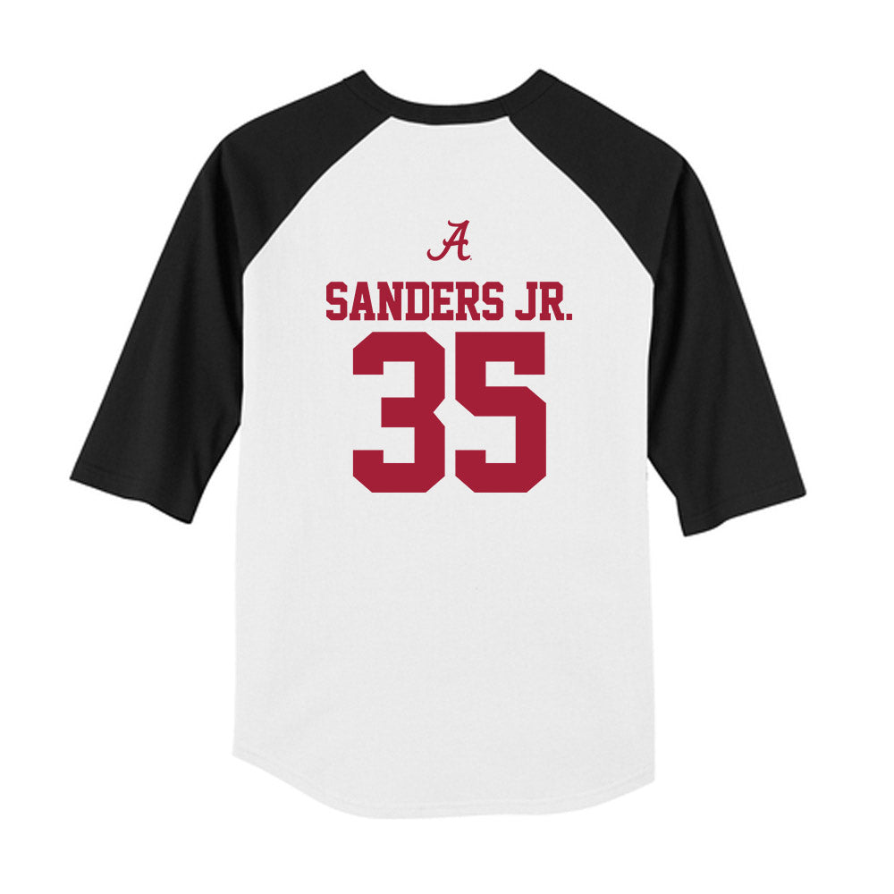 Alabama - NCAA Football : Abduall Sanders Jr. - USA Raglan Youth Raglan T-Shirt-1