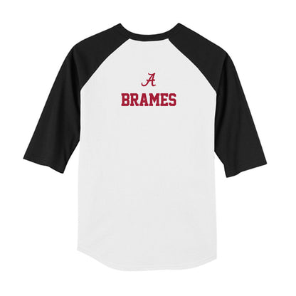 Alabama - NCAA Women's Rowing : Jenna Marie Brames - USA Raglan Youth Raglan T-Shirt-1