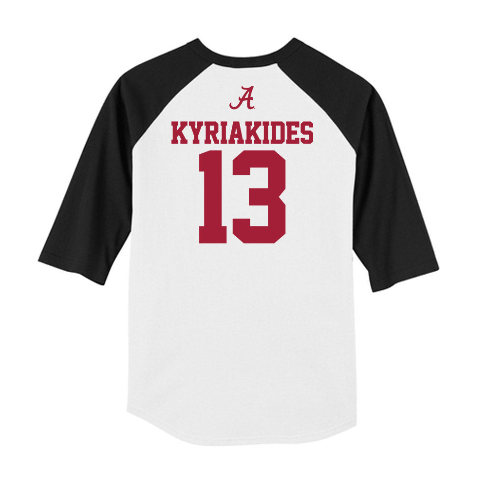 Alabama - NCAA Women's Volleyball : Maggie Kyriakides - USA Raglan Raglan Shirt-1